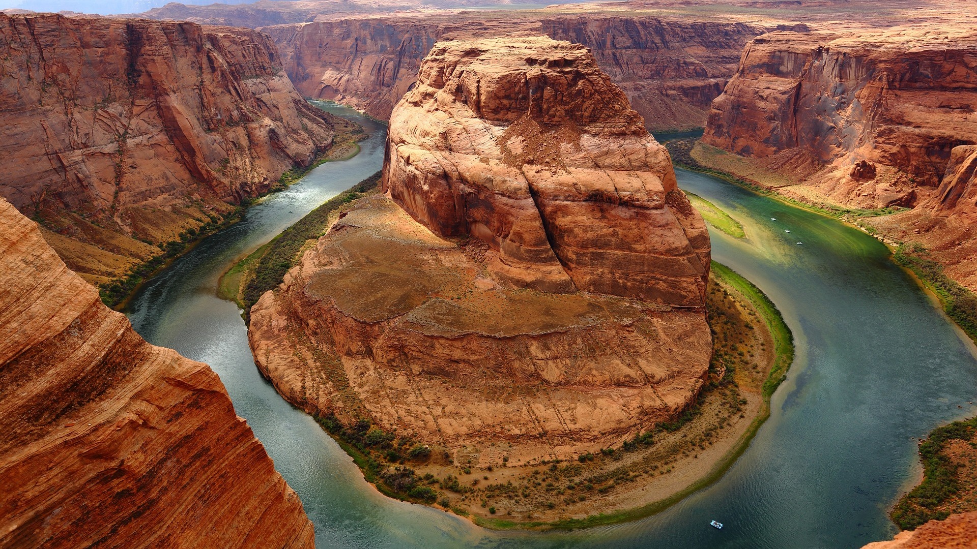 Curva de la herradura río Colorado Arizona Estados Unidos